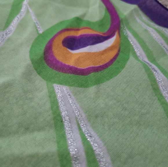 Green Luna Moth Wings Halloween Costume - Picture 2 of 6